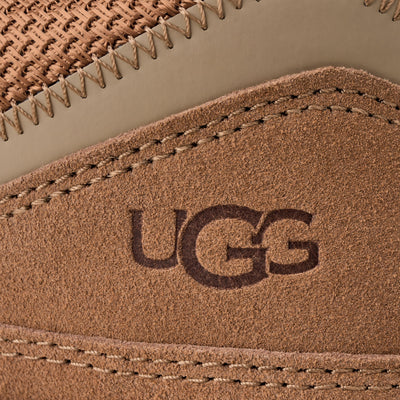 UGG Lowmel Womens Sneakers — Chestnut Suede Low-Top