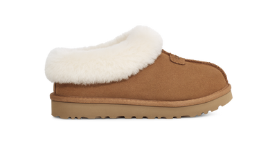 UGG Tazzette Womens Platform Slippers — Chestnut Suede