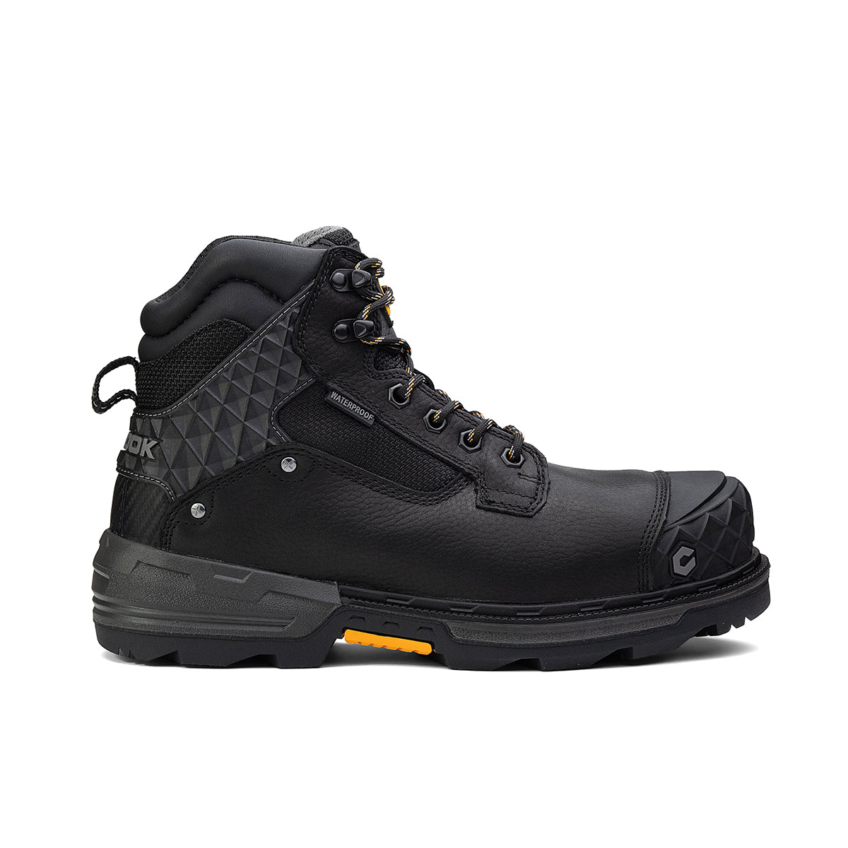 Pallet Jack 6" Composite Toe Waterproof Work Boot – Black – product view 7