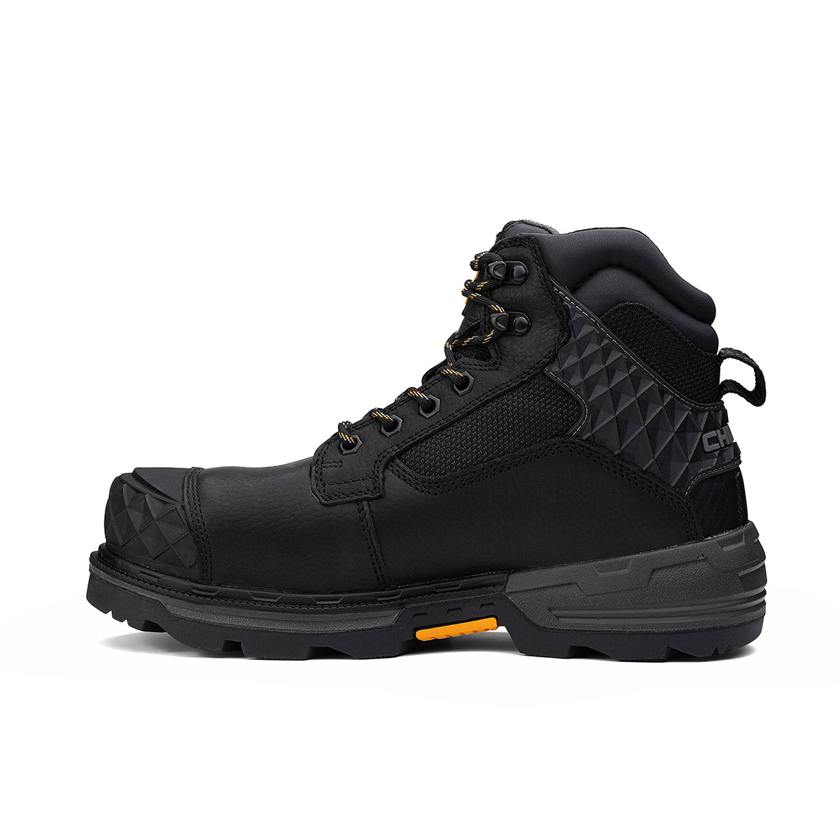 Pallet Jack 6" Composite Toe Waterproof Work Boot – Black