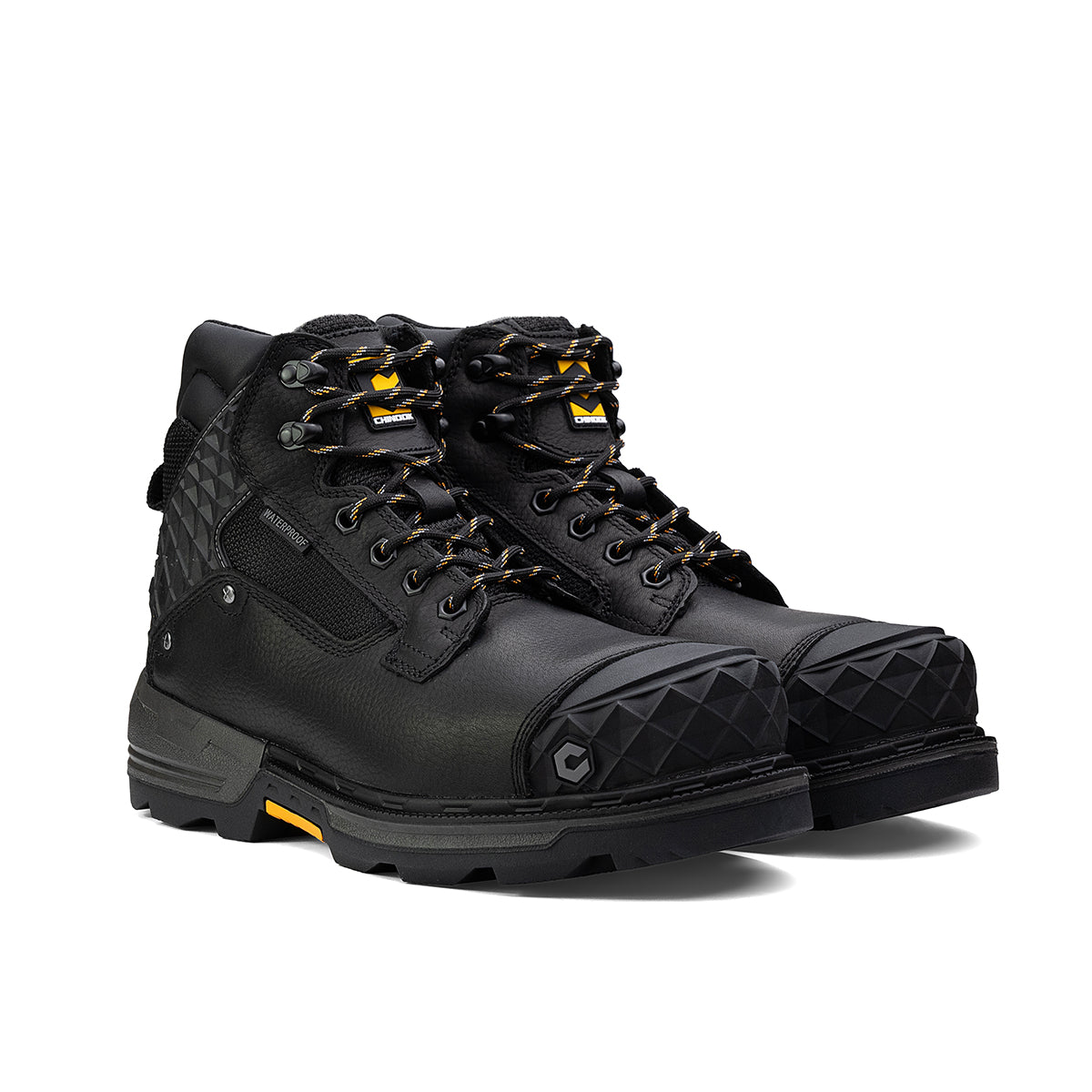 Pallet Jack 6" Composite Toe Waterproof Work Boot – Black