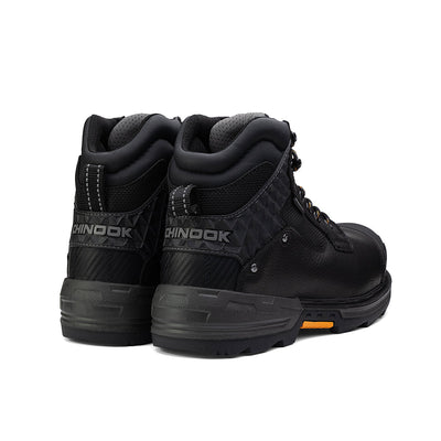 Pallet Jack 6" Composite Toe Waterproof Work Boot – Black