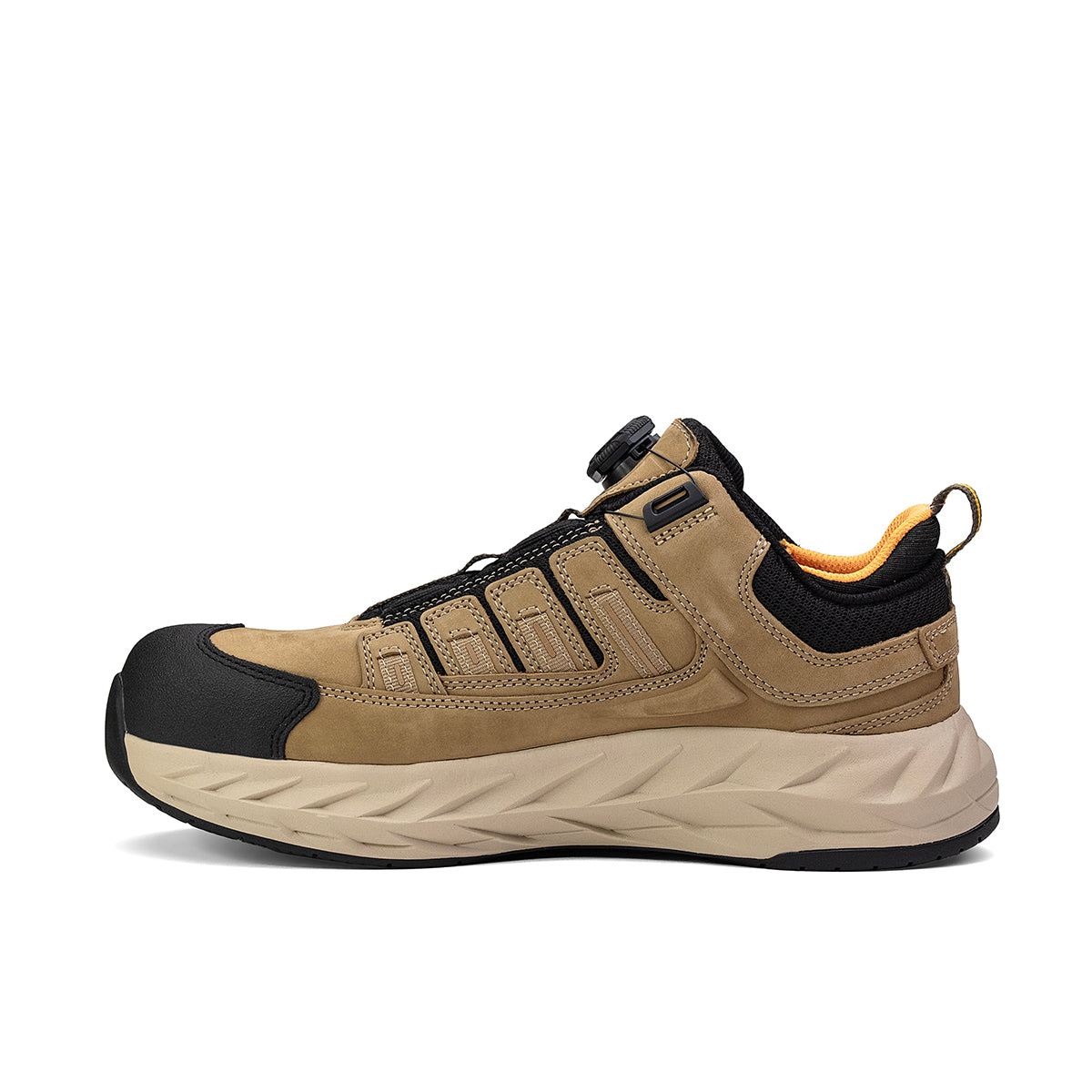 Pro Safety Low Composite Toe Work Shoe – Tan – product view 2