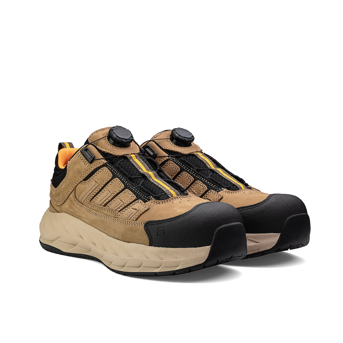 Pro Safety Low Composite Toe Work Shoe – Tan – product view 4