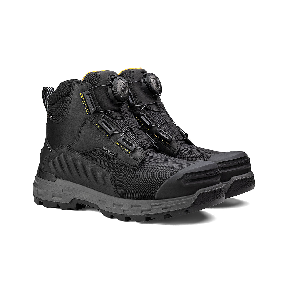 Wildwood 6” Composite Toe Turbolace™ Work Boot - Black - Made in USA – product view 4