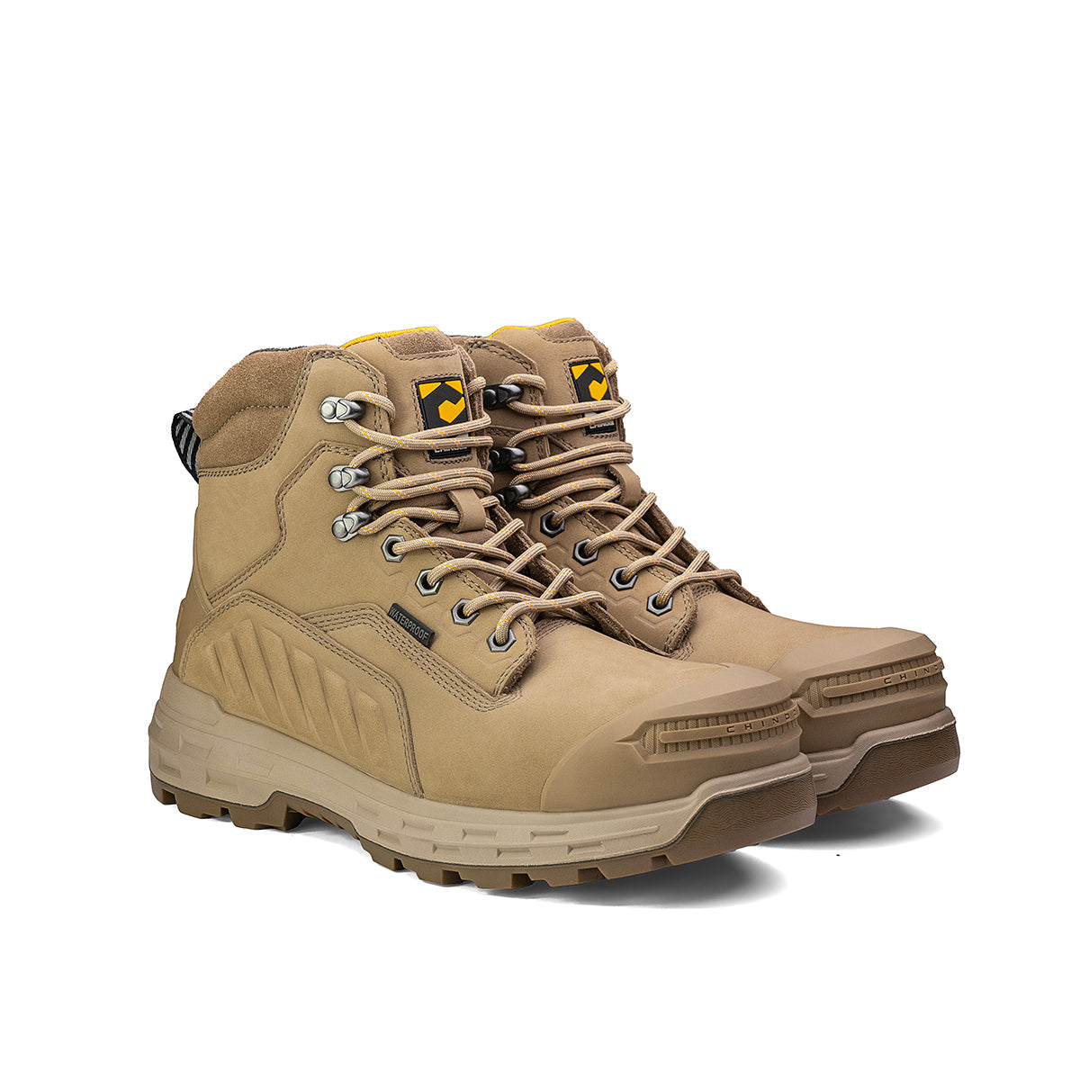 Wildwood 6” Waterproof Composite Toe Boot - Stone - Made in USA – product view 5