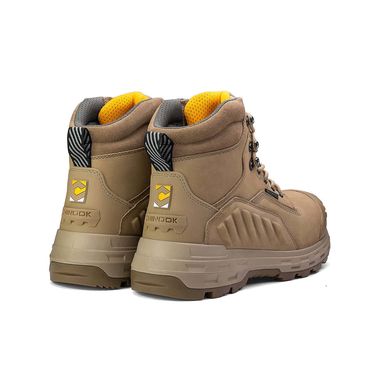 Wildwood 6” Waterproof Composite Toe Boot - Stone - Made in USA – product view 6