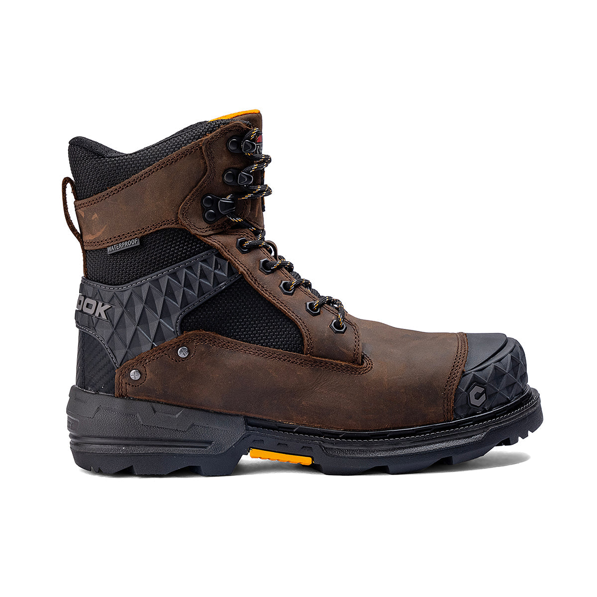 Pallet Jack 8” Insulated Composite Toe Waterproof Work Boot – Brown – product view 7