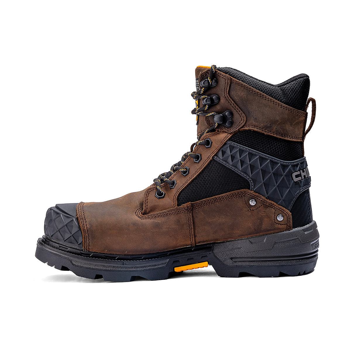 Pallet Jack 8” Insulated Composite Toe Waterproof Work Boot – Brown – product view 2
