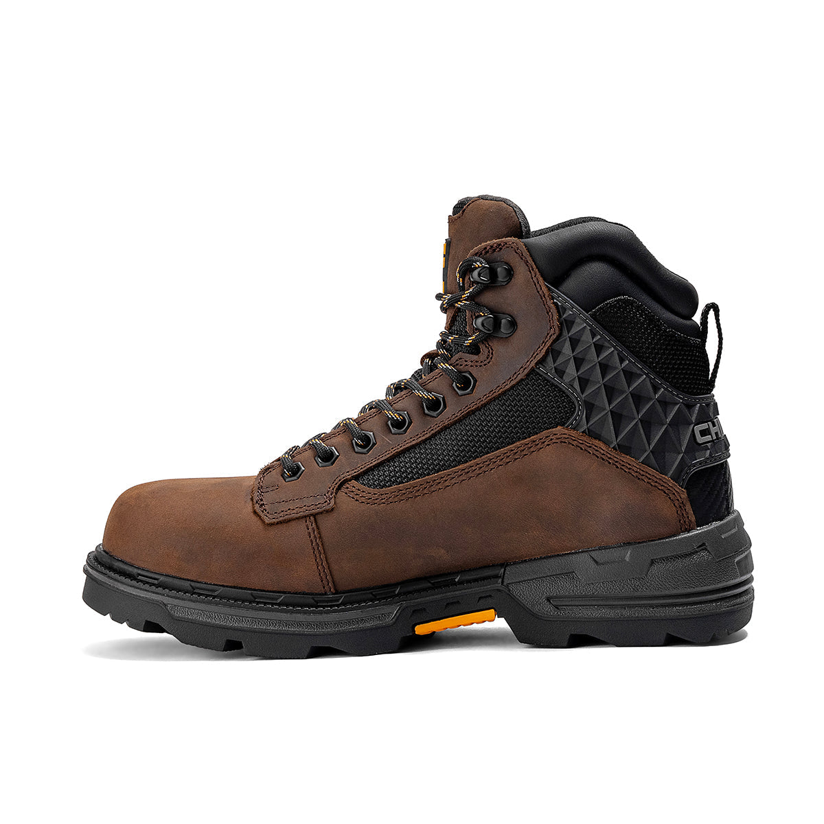 Pallet Jack 6" Plain Toe Waterproof Work Boot – Brown – product view 2