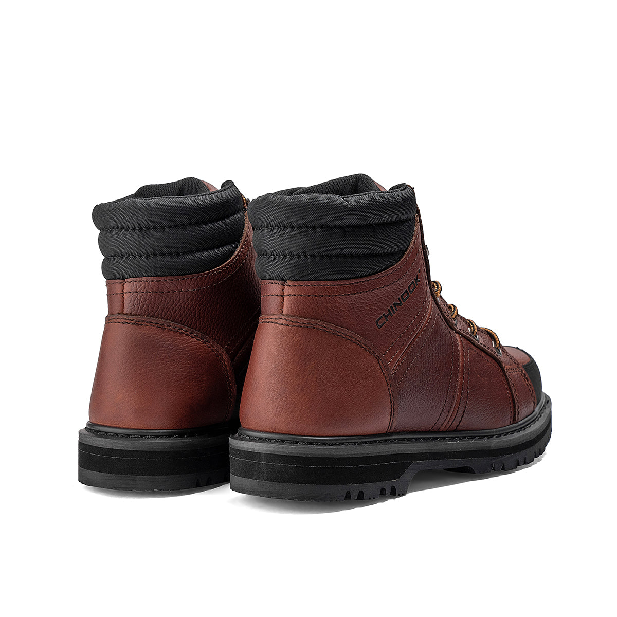 Contractor 6" Soft Toe Leather Work Boot – Brown – product view 5