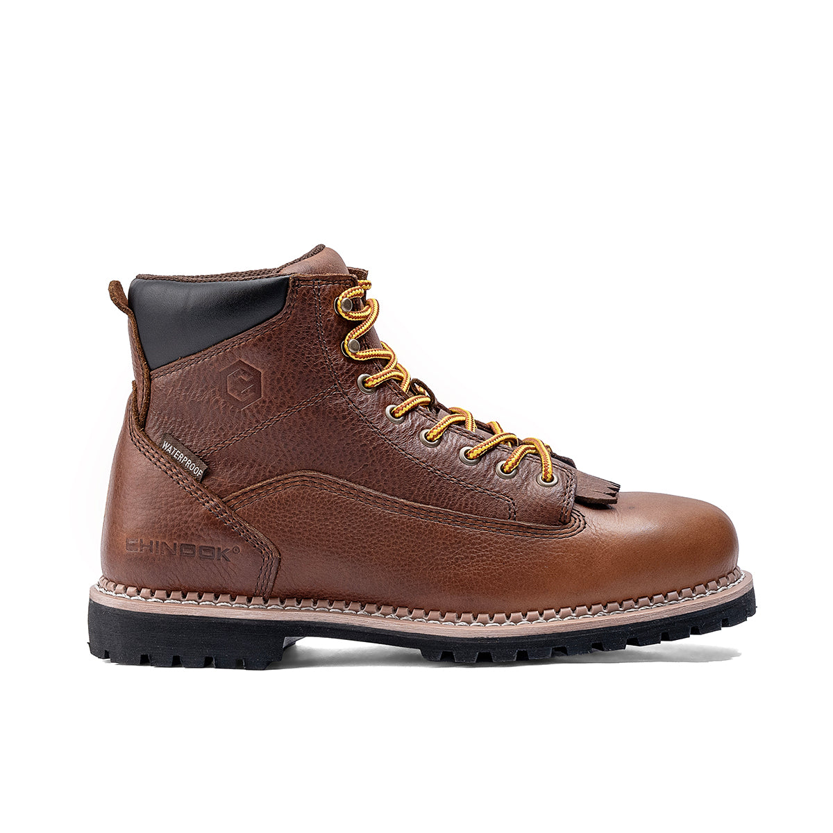 Logger 6” Men’s Waterproof Work Boot - Brown – product view 7