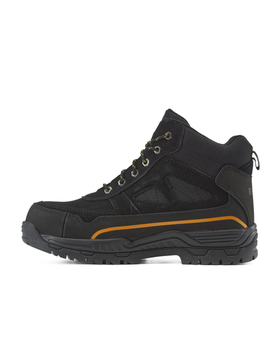 Kiwi Trail Black Suede/Nylon 5" Steel Toe Water Resistant Work Boots [69400]