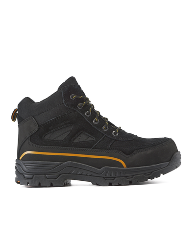 Kiwi Trail Black Suede/Nylon 5" Steel Toe Water Resistant Work Boots [69400]