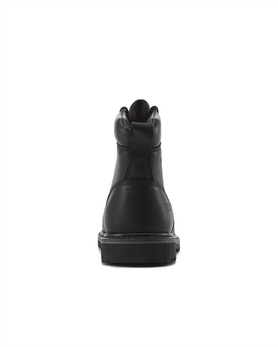 Kiwi Premium Black Action Leather 6" Steel Toe Waterproof Cap-Toe Work Boots [69700]