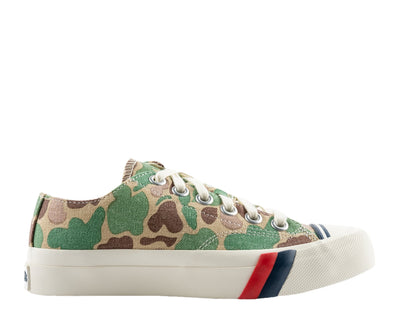 Pro-Keds Lo Sneakers — Royal/Camo/Olive