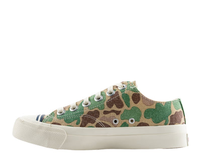 Pro-Keds Lo Sneakers — Royal/Camo/Olive