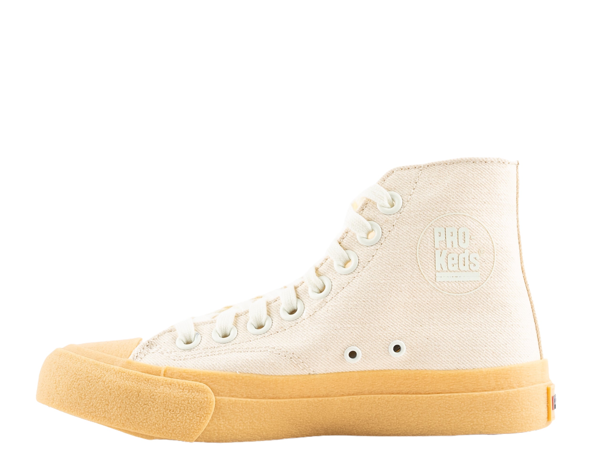 Pro-Keds Hi Crepe Greige Sneakers — Royal