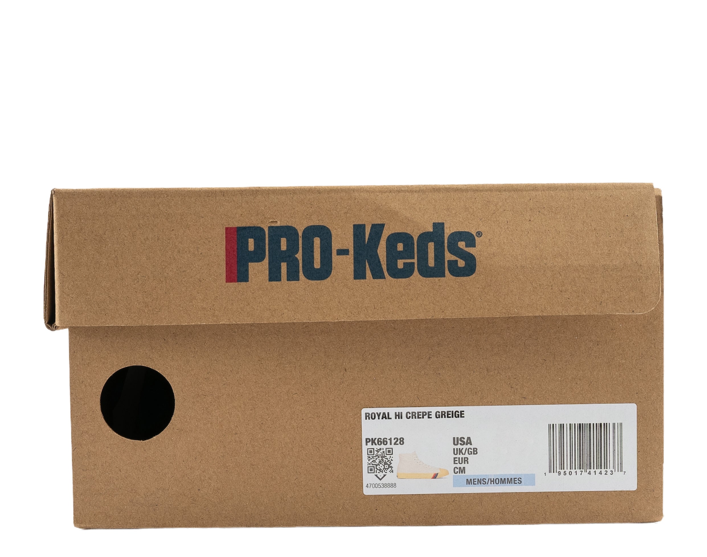 Pro-Keds Hi Crepe Greige Sneakers — Royal