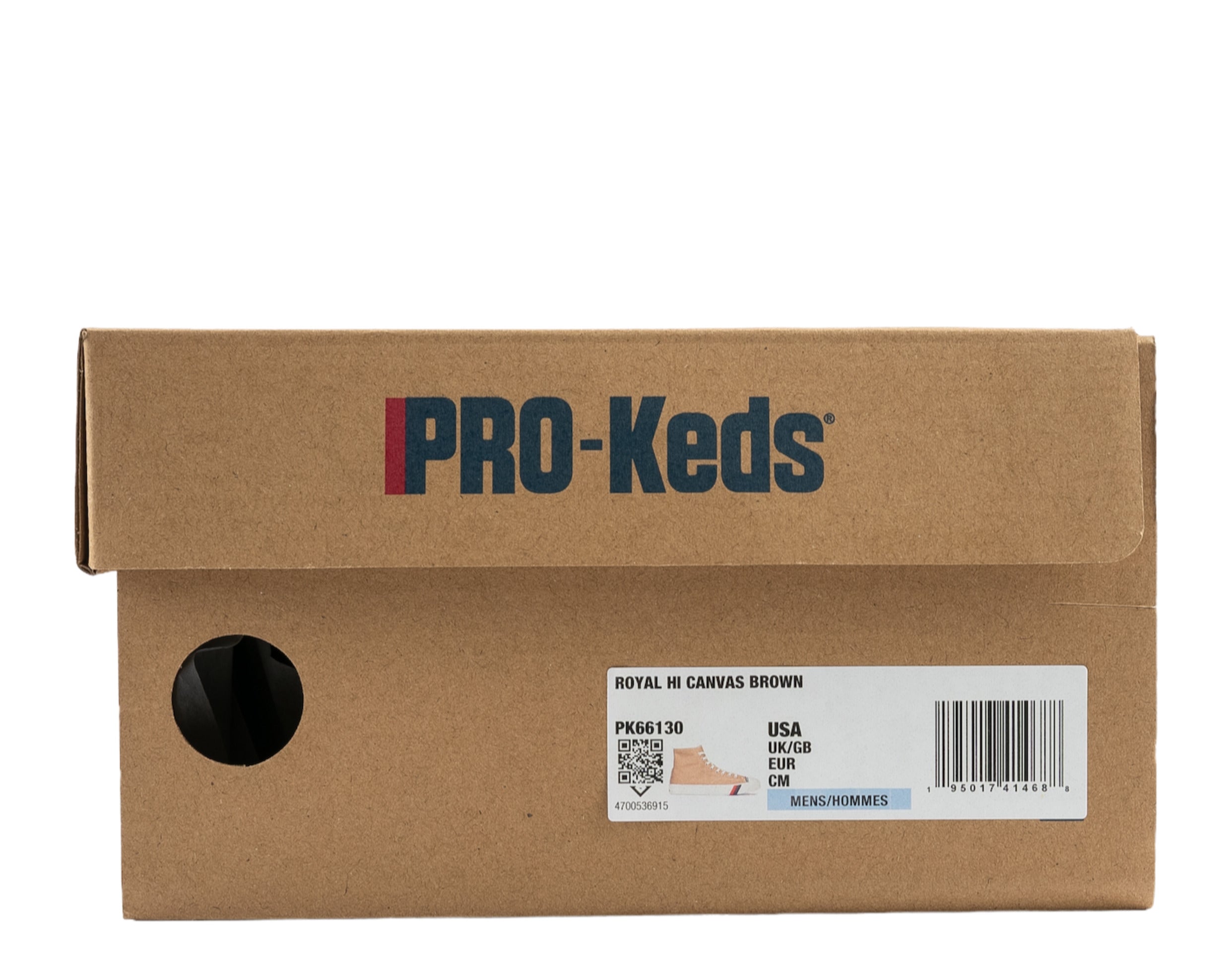 Pro-Keds Hi OG Sneakers — Royal/Brown/Tan Canvas