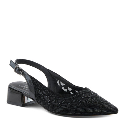 Azura Pretigurl women's shoe in grey with suede upper and buckle detail