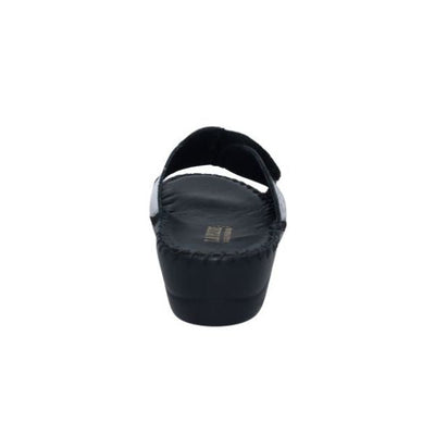 Paola Adjustable Leather Slide