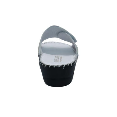 Paola Adjustable Leather Slide