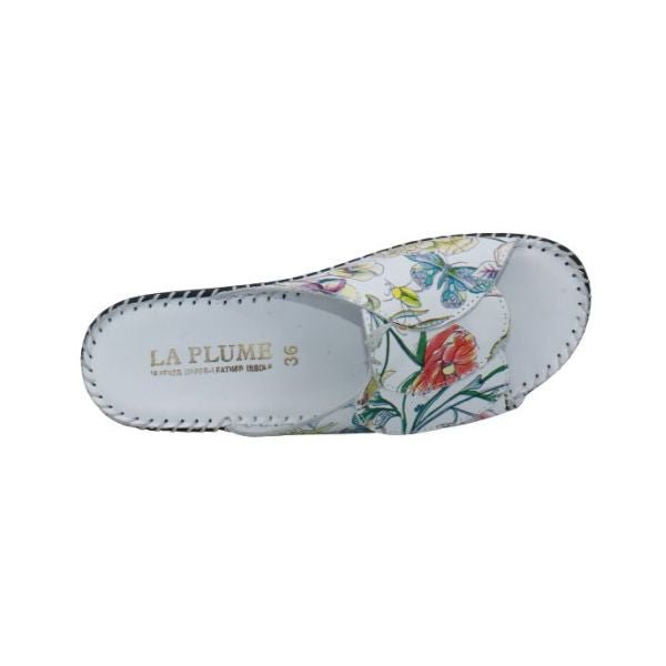 Paola Adjustable Leather Slide