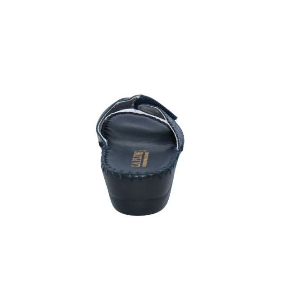 Paola Adjustable Leather Slide