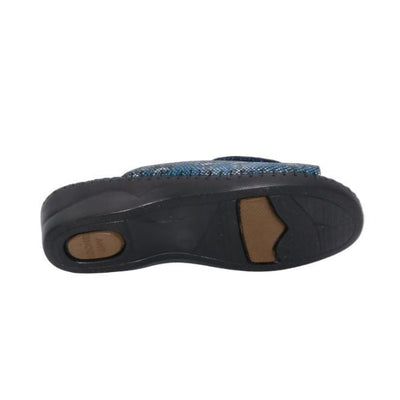 Paola Adjustable Leather Slide