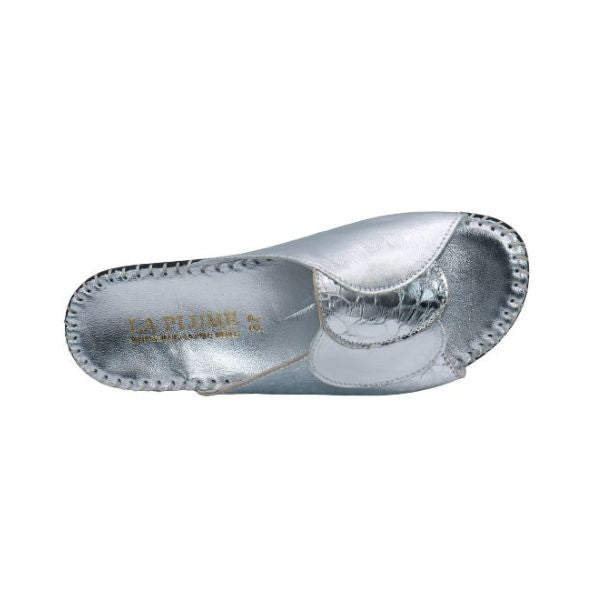 Paola Adjustable Leather Slide