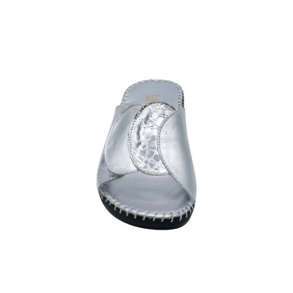 Paola Adjustable Leather Slide