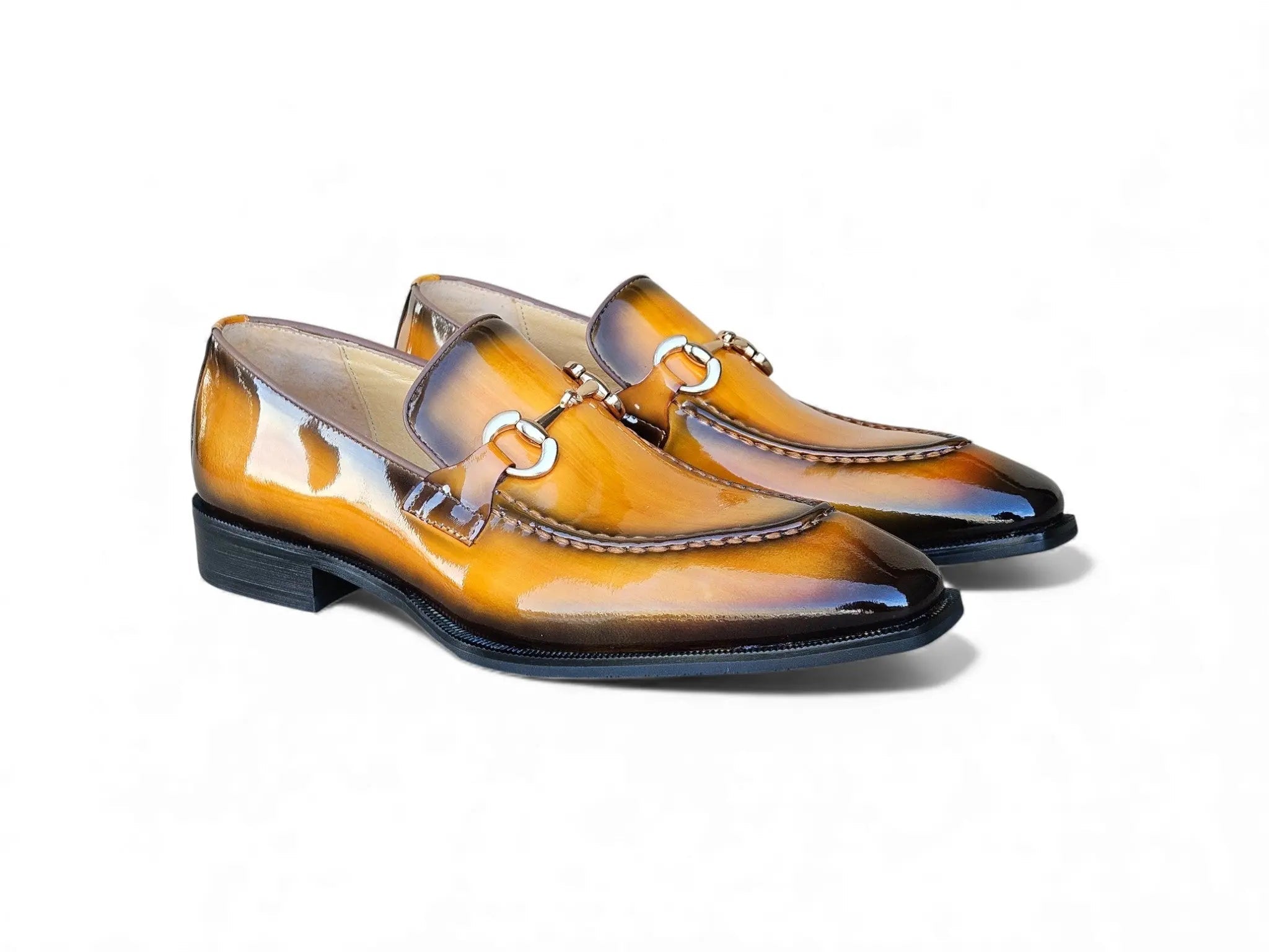 Carrucci Shoes Men's KS303 01P Men's Premium Leather Green KS303 01P