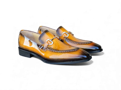 Carrucci Shoes Men's KS303 01P Men's Premium Leather Green KS303 01P