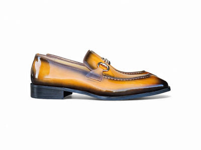 Carrucci Shoes Men's KS303 01P Men's Premium Leather Green KS303 01P
