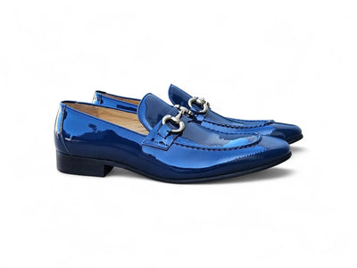Carrucci Shoes Ks Horse Bit Loafer Patent Leather Classic KS308 101P view 10