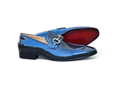 Carrucci Shoes Ks Horse Bit Loafer Patent Leather Classic KS308 101P view 21