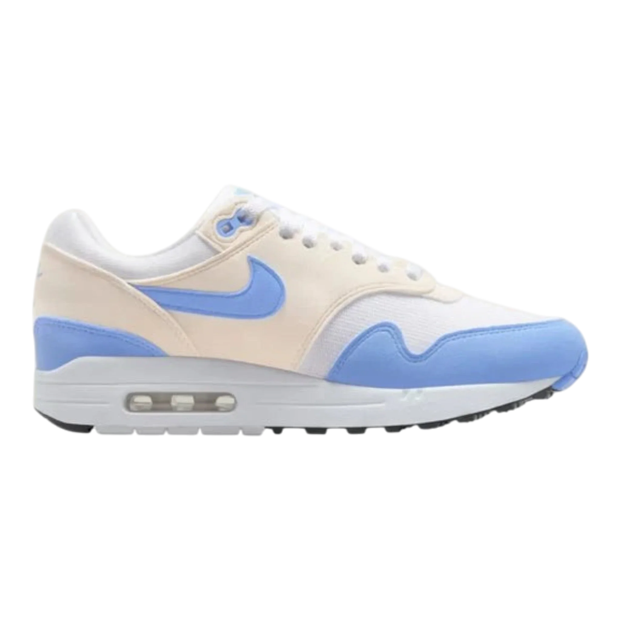 Nike Air Max 1 Women's Sneakers — White/Royal Pulse Low-Top