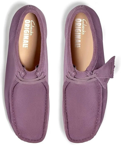 Clarks Originals Wallabee Men's Plum Purple Suede 26183759