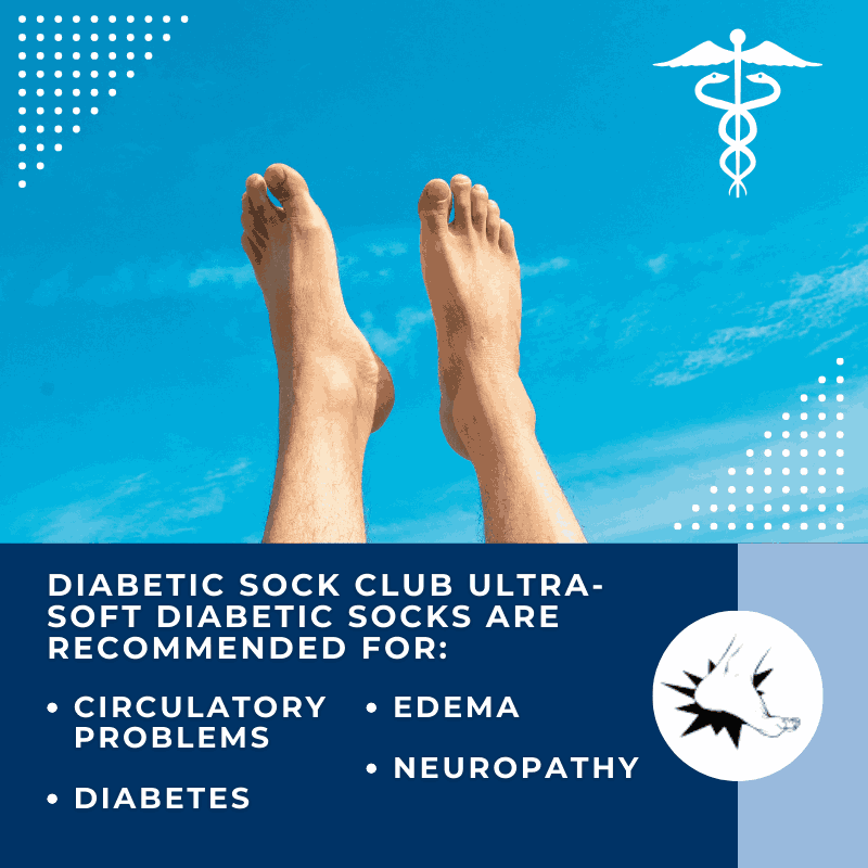 Men's Cotton Diabetic Ankle Socks (6 Pair) – product view 16