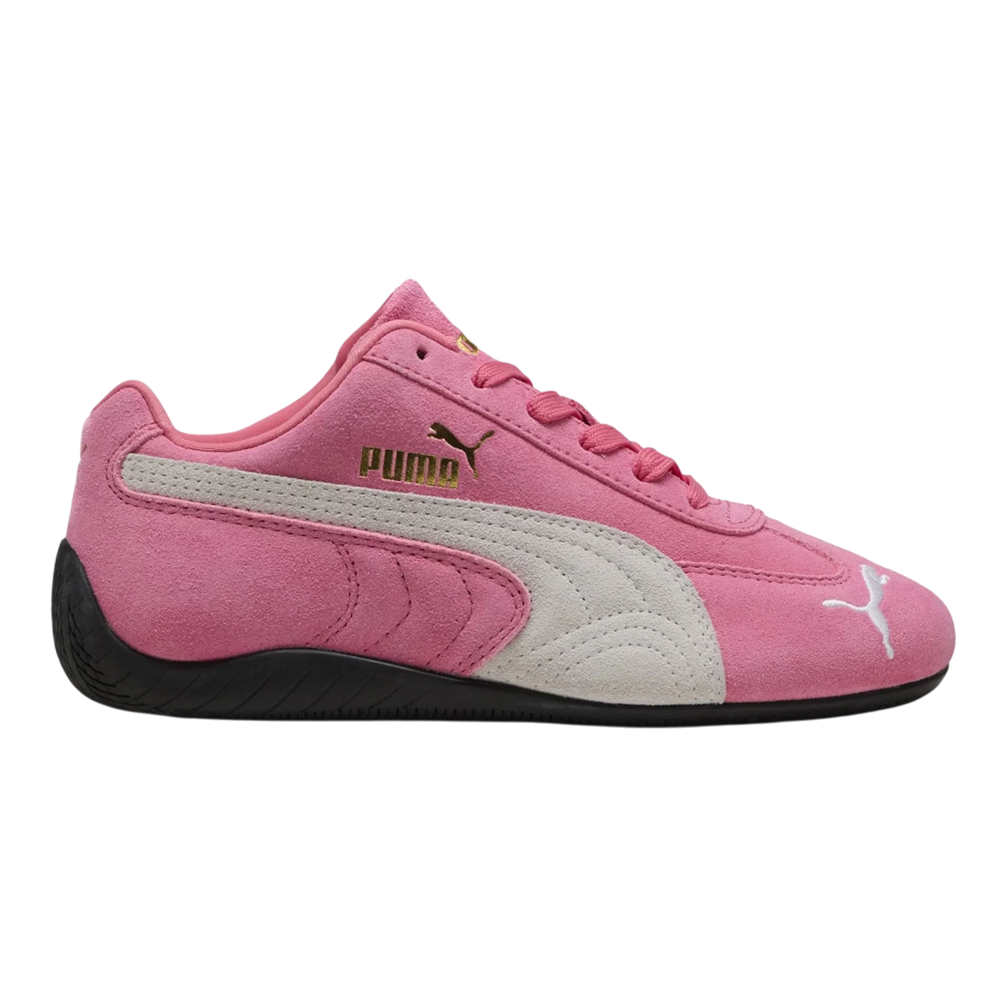 PUMA Speedcat OG Big Kids' (GS) Sneakers — Magic Rose/White Suede Low-Top