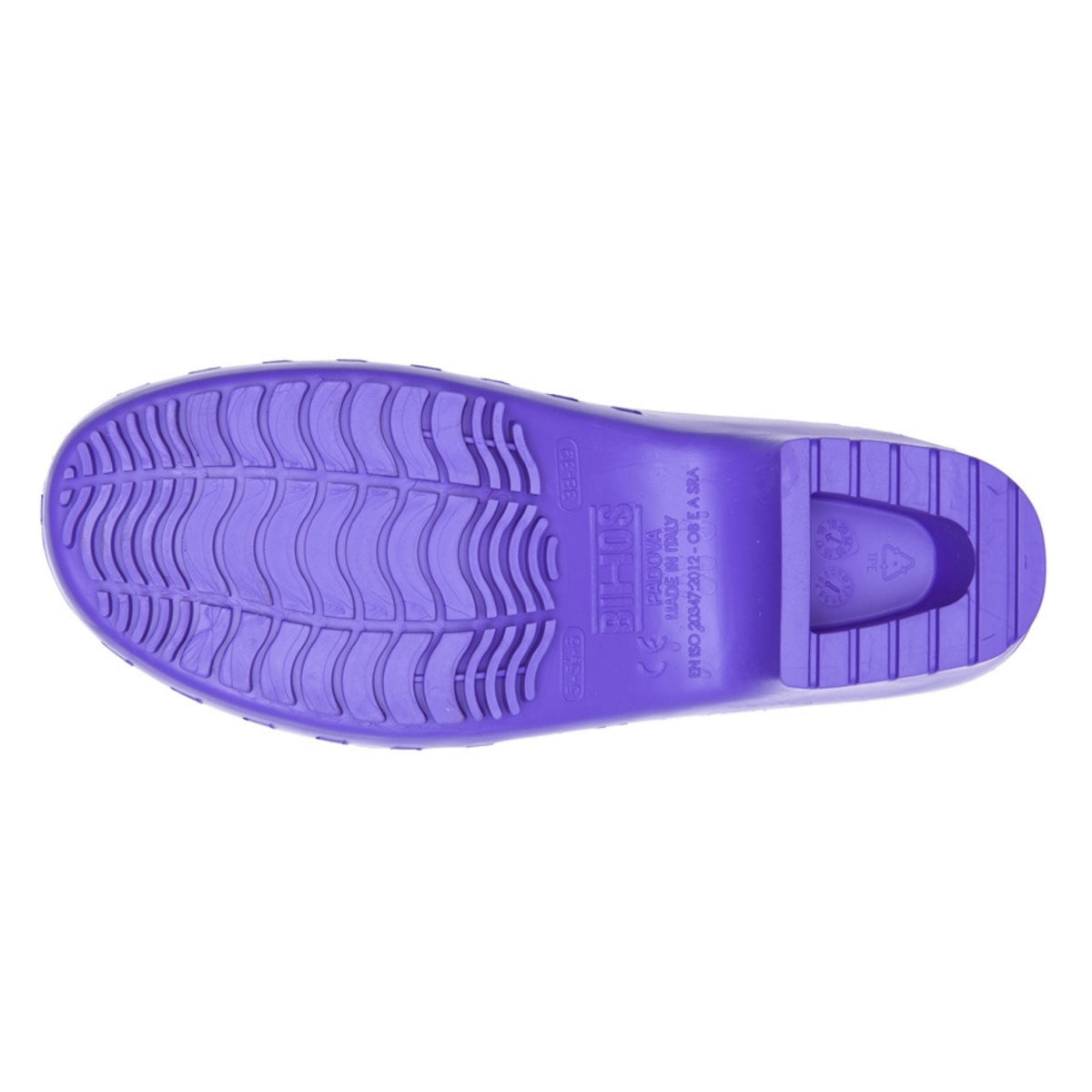 Calzuro Classic Without Holes Purple – sole view