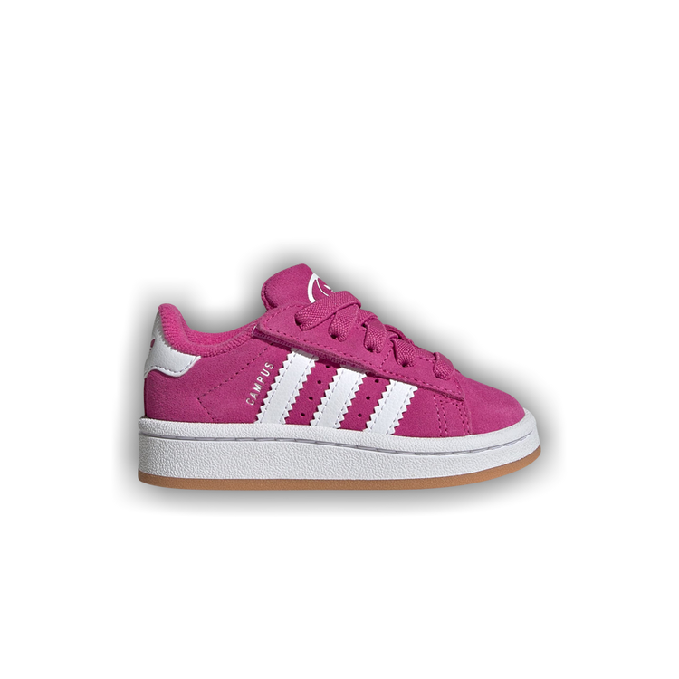 adidas Originals Campus EL I Toddlers' (TD) Sneakers — Pink/White Suede Low-Top