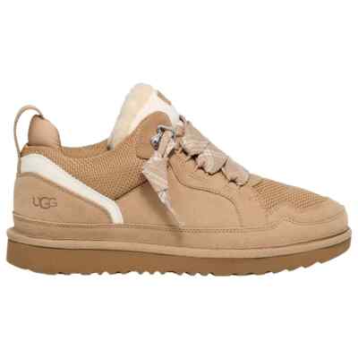 UGG Lowmel Kids' Sneakers — Sand Suede Low-Top