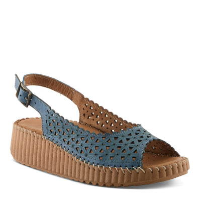 Spring Step SPRING STEP ROWYN SANDALS sandal in denim blue with comfortable everyday design