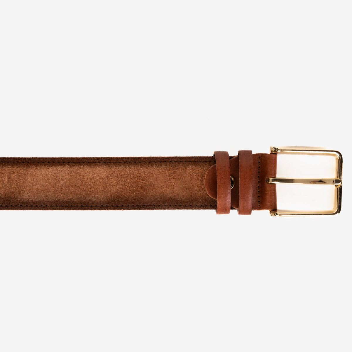 Vinci Leather The Regent Brown Leather Belt – product view 4