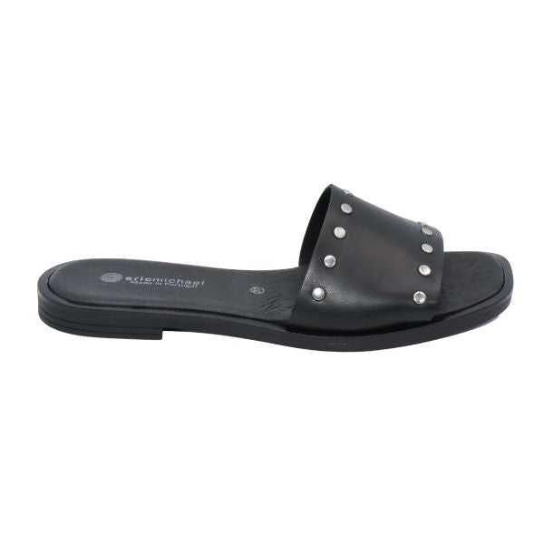 Eric Michael Remi Women’s Studded Cork Wedge Sandal