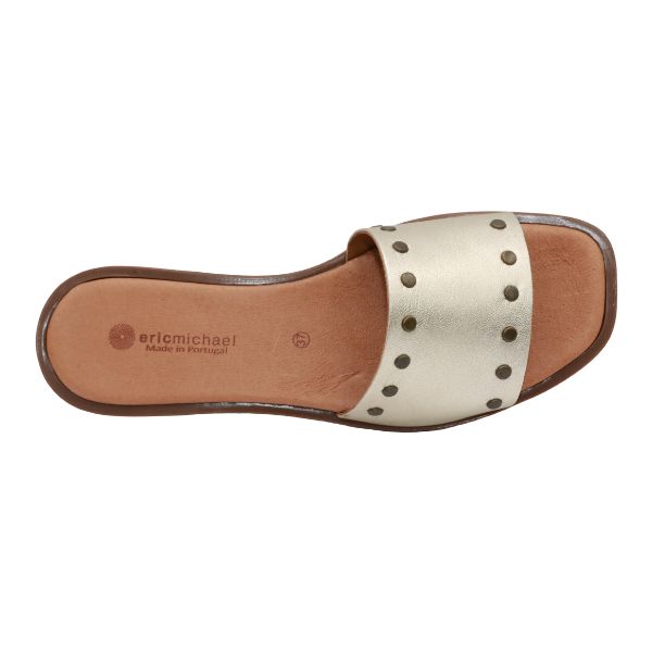 Eric Michael Remi Women’s Studded Cork Wedge Sandal