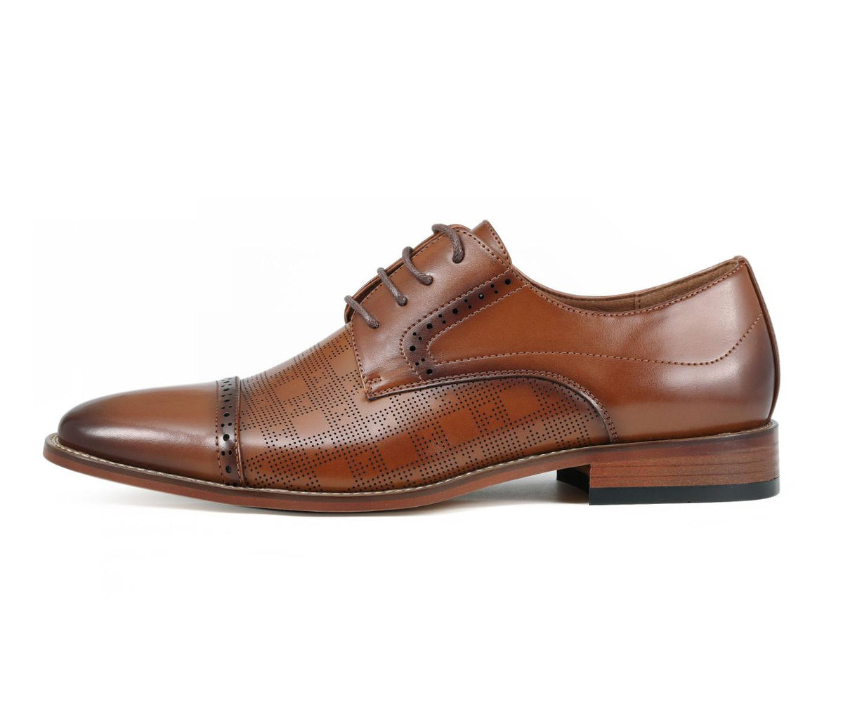 Amali Reno Cognac Oxfords — product view 3