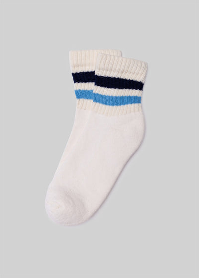 The Retro Stripe Quarter Crew